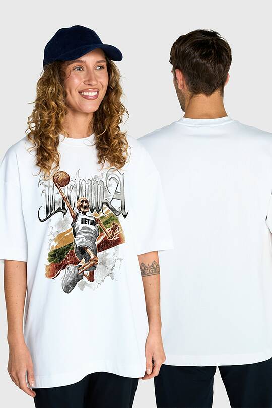 Short sleeves cotton T-shirt Path to Victory 1 | Audimas