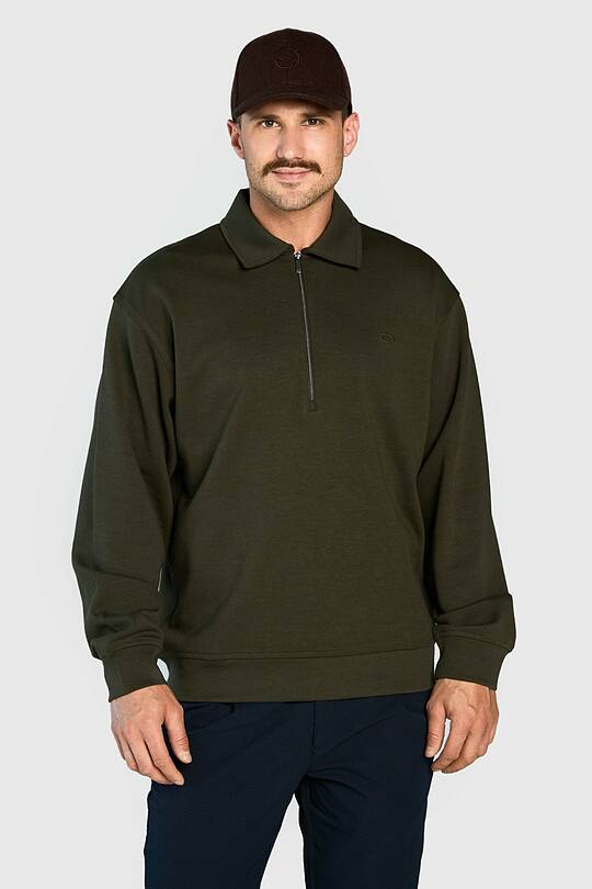 Polo half-zip sweatshirt 1 | Audimas
