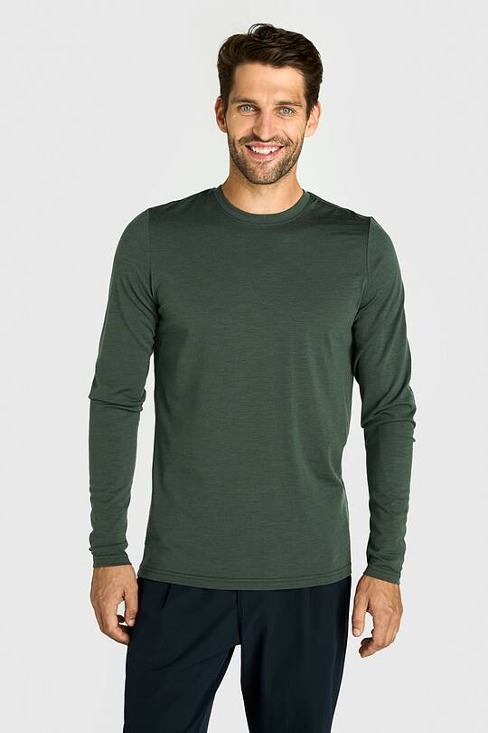 Light merino wool long sleeves top 1 | Audimas