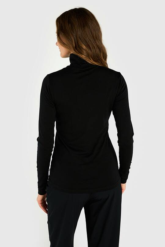 Light merino wool roll neck top 2 | Audimas