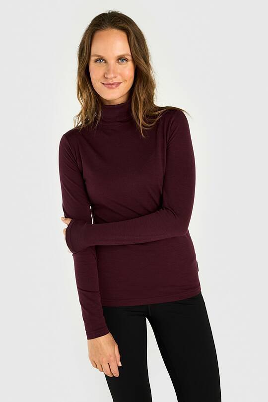 Light merino wool roll neck top 1 | Audimas