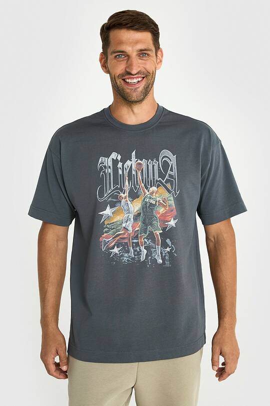 Short sleeves cotton T-shirt Nation of Champions 2 | Audimas