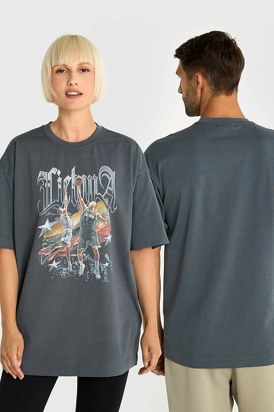 Short sleeves cotton T-shirt Nation of Champions 1 | Audimas