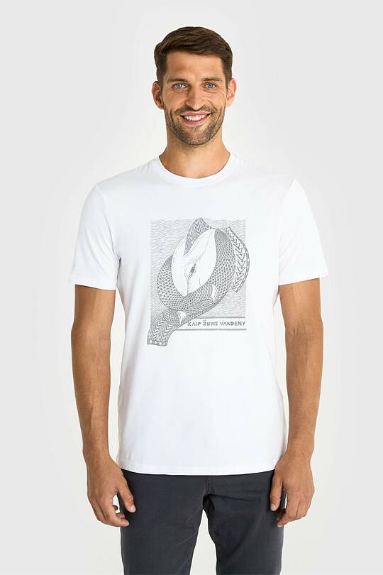 Short sleeves cotton T-shirt the mystery of the deep 1 | Audimas