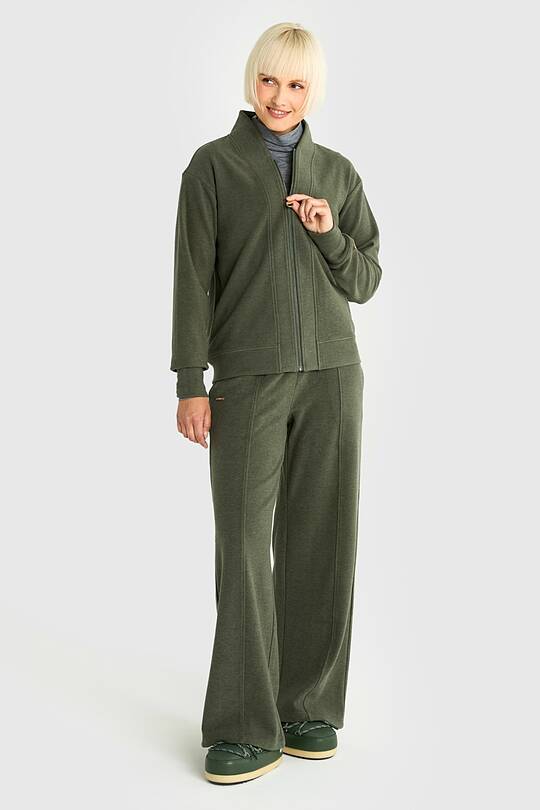 Velour wide sweatpants 1 | Audimas