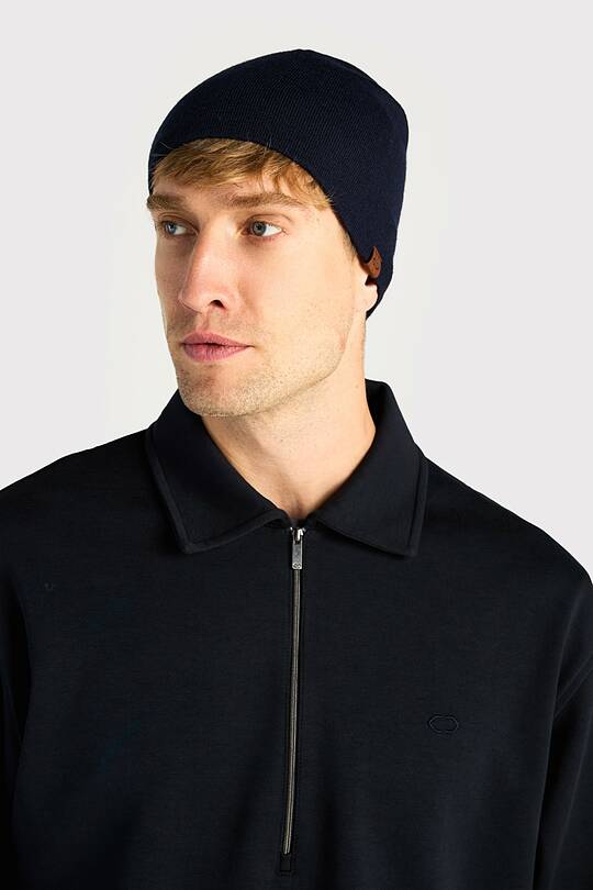 Knitted merino wool beanie 1 | Audimas