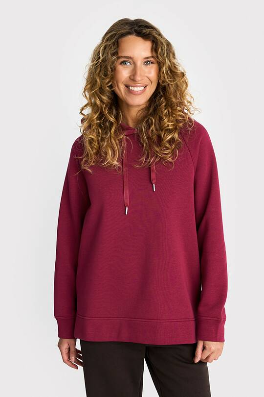 Cotton fleece hoodie 1 | Audimas