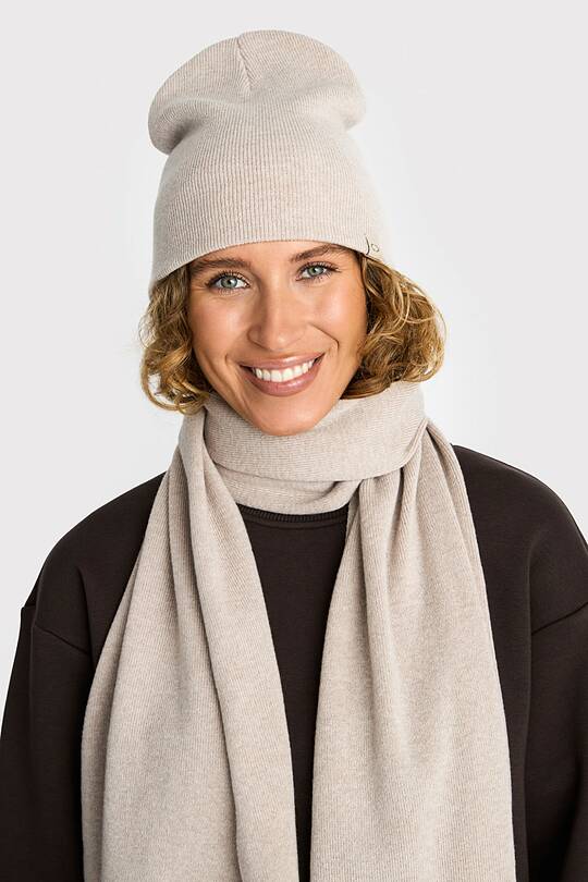 Knitted merino wool hat 1 | Audimas