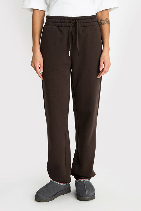 Oversized cotton fleece sweatpants 2 | Audimas