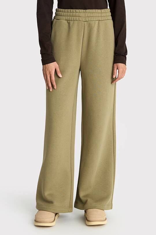 Wide cotton fleece sweatpants 2 | Audimas