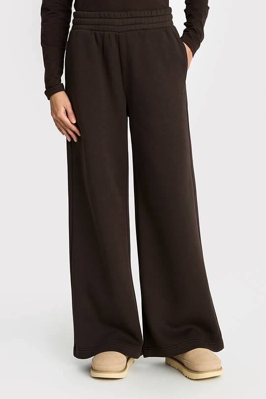 Wide cotton fleece sweatpants 2 | Audimas
