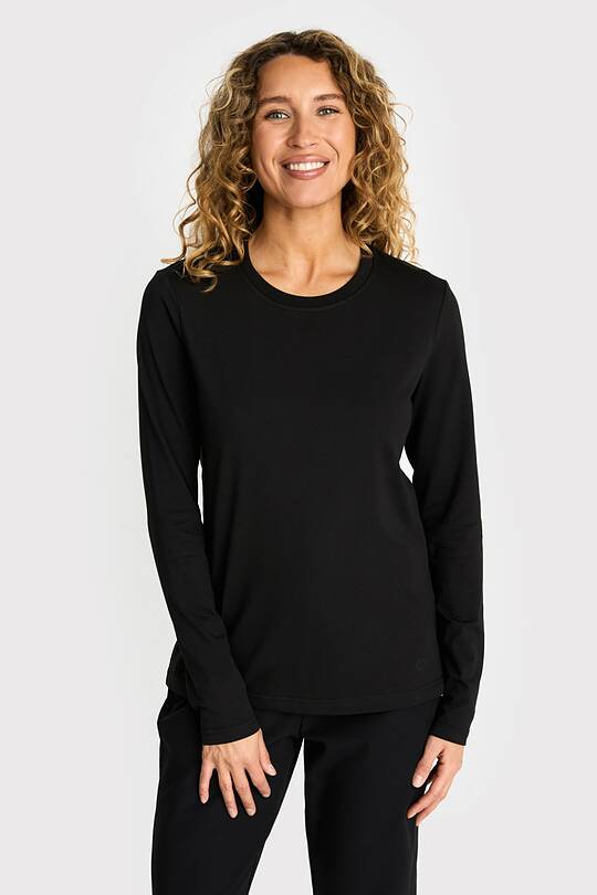 Cotton T-shirt with long sleeves 1 | Audimas