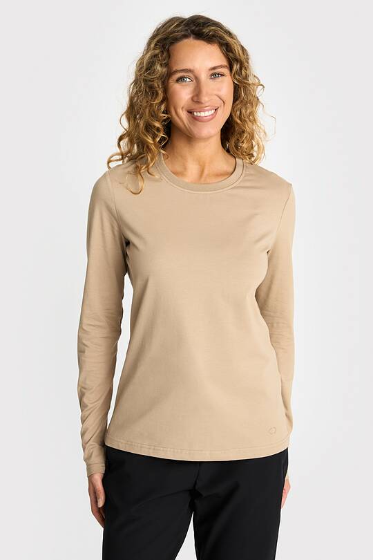Cotton T-shirt with long sleeves 1 | Audimas