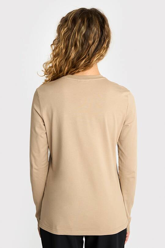 Cotton T-shirt with long sleeves 2 | Audimas