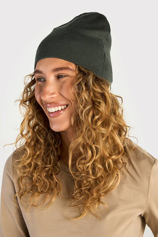 Knitted merino wool beanie 1 | Audimas