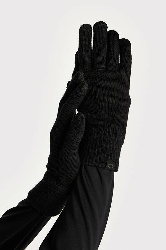 Merino wool gloves with touch screen 1 | Audimas