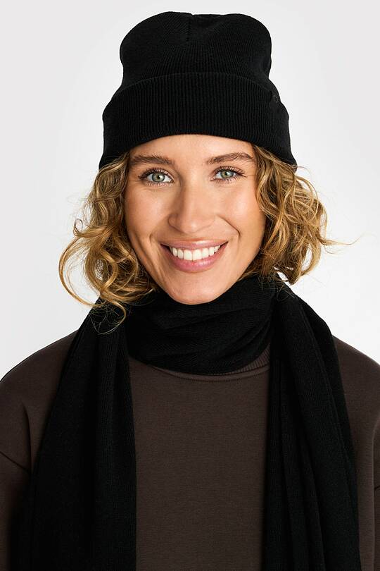 Knitted merino wool hat 1 | Audimas