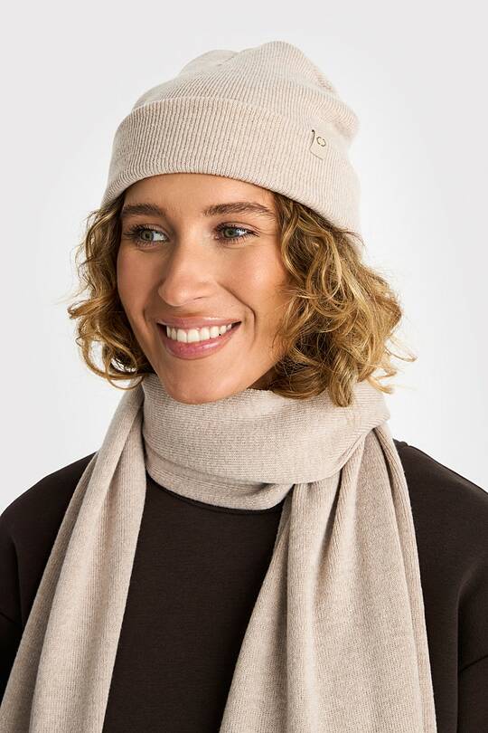 Knitted merino wool hat 2 | Audimas