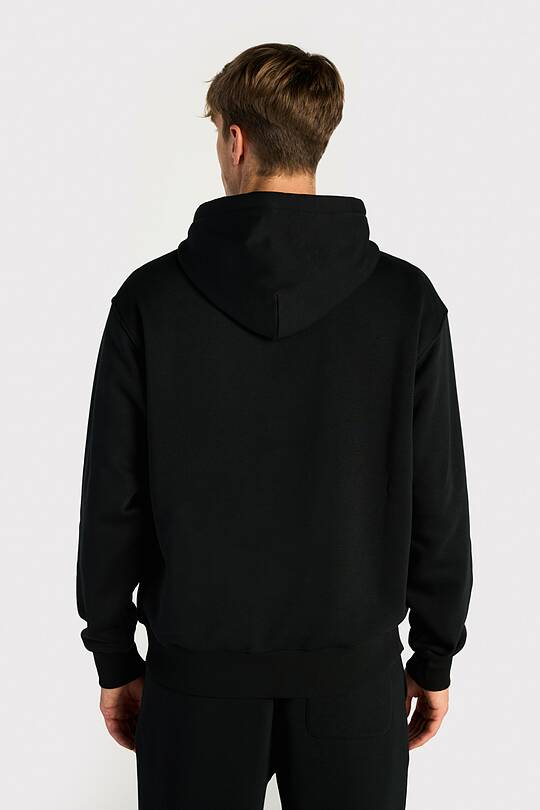Oversized cotton fleece hoodie 2 | Audimas