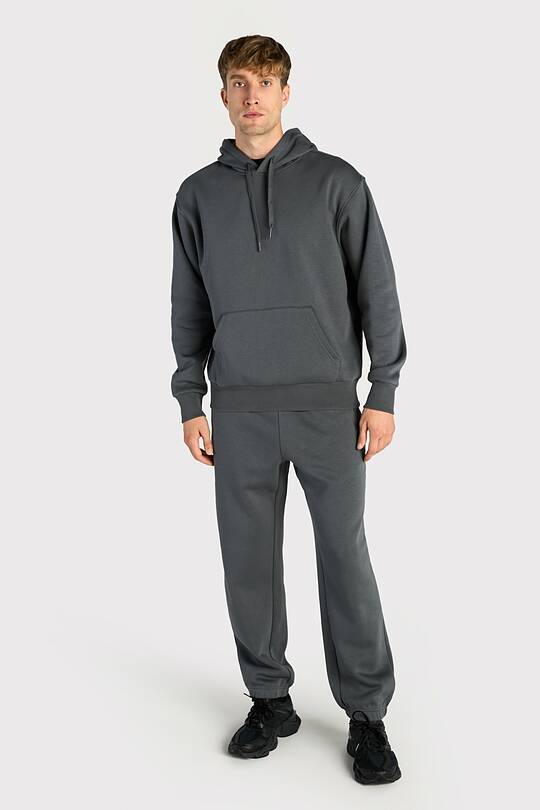 Oversized cotton fleece sweatpants 1 | Audimas