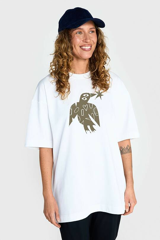 Short sleeves cotton T-shirt "The Bird of Happiness" 2 | Audimas