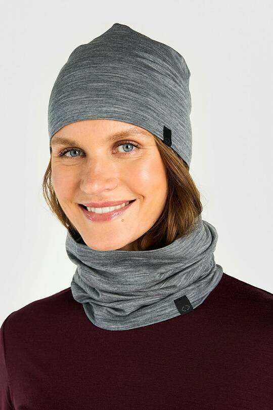 Merino wool hat and neck cuff set 2 | Audimas