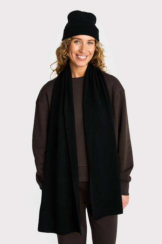 Knitted merino wool hat and scarf set 2 | Audimas