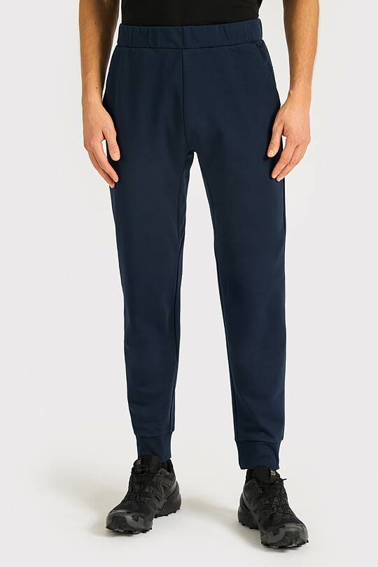Tapered cotton French terry sweatpants 2 | Audimas