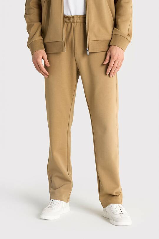 Straight fit cotton pique sweatpants 2 | Audimas