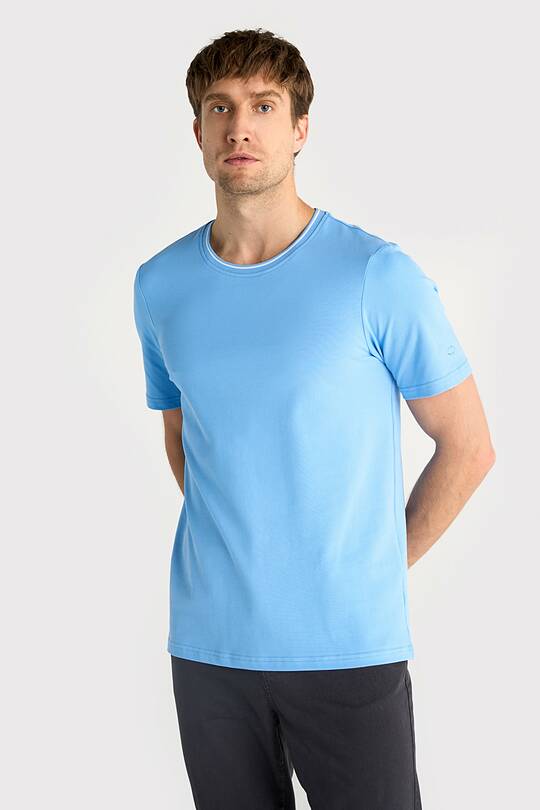 Cotton pique T-shirt 1 | Audimas