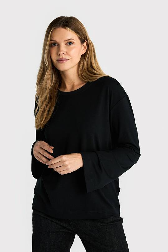 Long sleeve top with lyocell 1 | Audimas