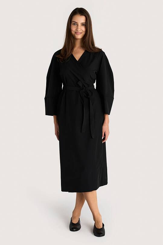 Woven wrap dress 1 | Audimas