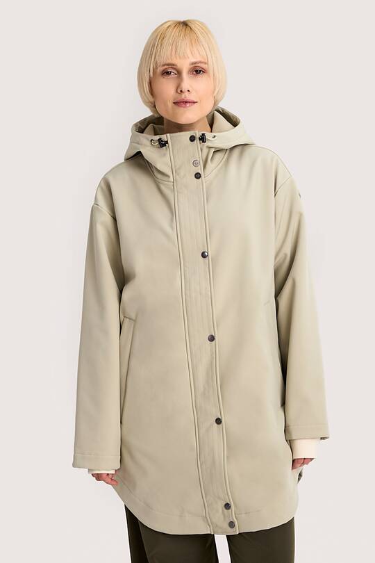 Oversized softshell coat 2 | Audimas