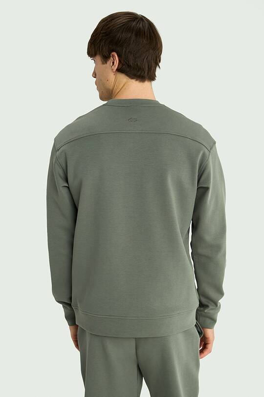 Crewneck sweatshirt with cotton blend 2 | Audimas