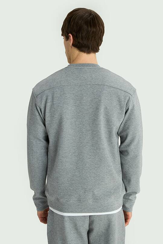 Crewneck sweatshirt with cotton blend 2 | Audimas