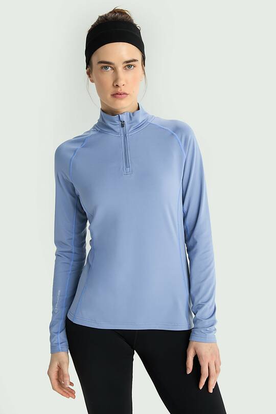 Synthetic half-zip sweatshirt 1 | Audimas