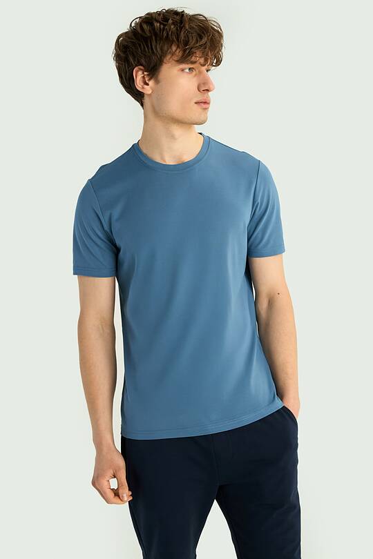 T-shirt with viscose 1 | Audimas