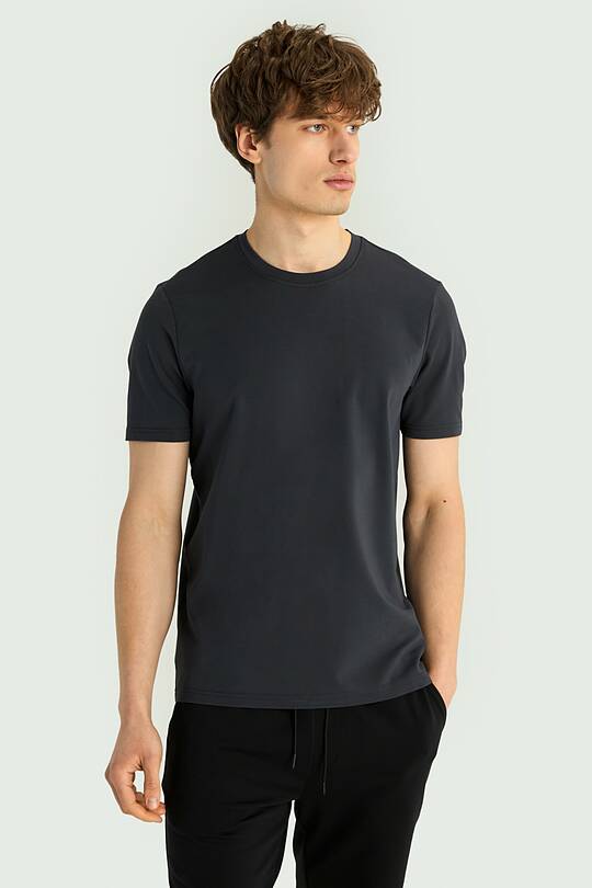 T-shirt with viscose 1 | Audimas