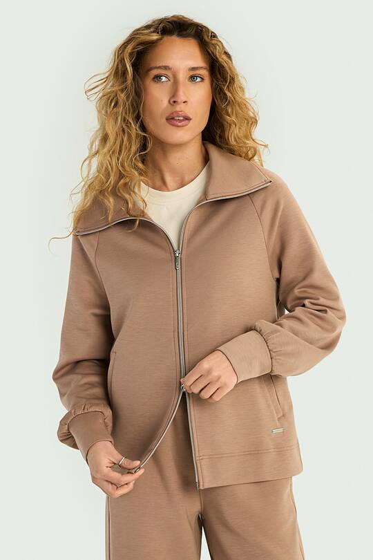 Full-zip sweatshirt with lyocell 1 | Audimas