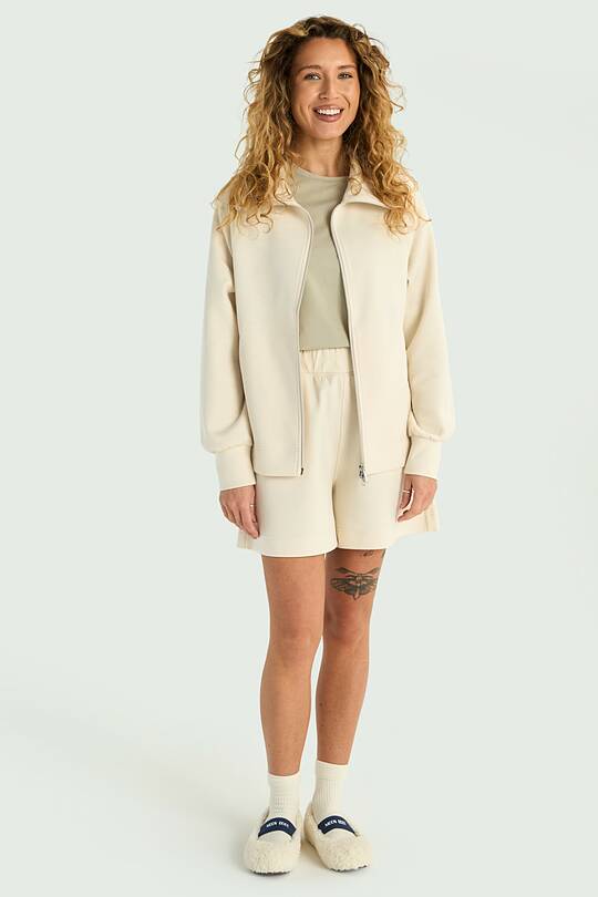 Full-zip sweatshirt with lyocell 1 | Audimas