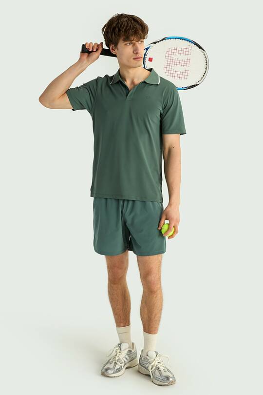 Synthetic pique polo T-shirts 1 | Audimas