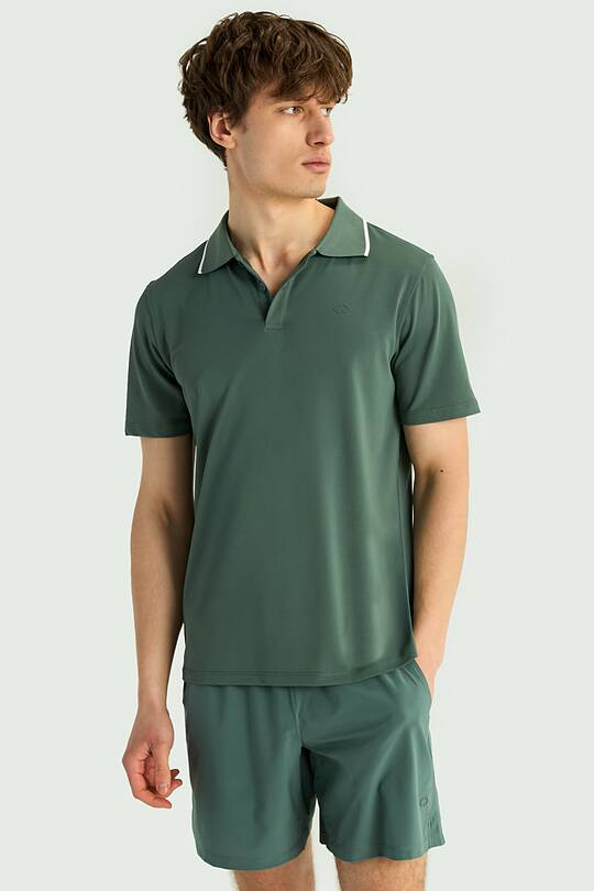 Synthetic pique polo T-shirts 1 | Audimas