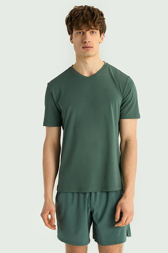 Synthetic pique active T-shirt 2 | Audimas