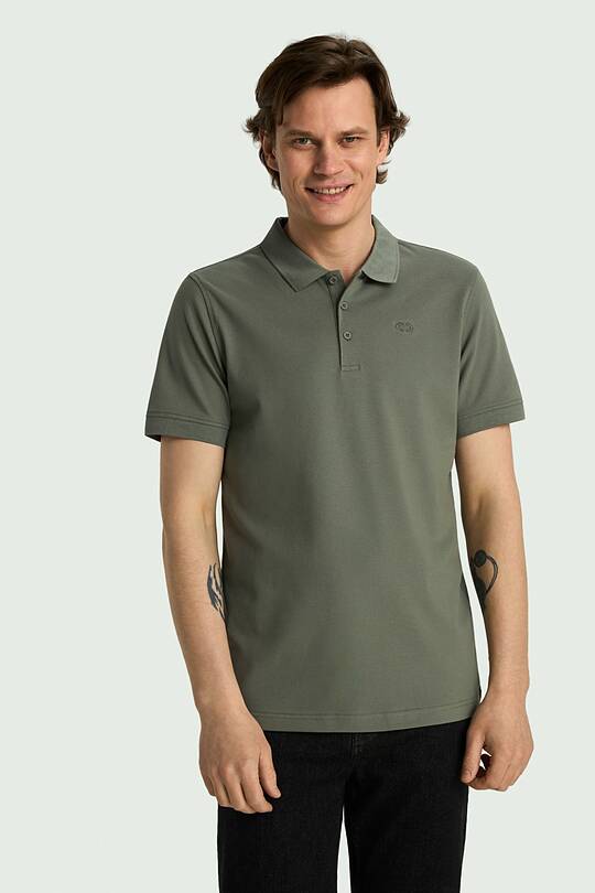 Cotton pique polo shirt 1 | Audimas