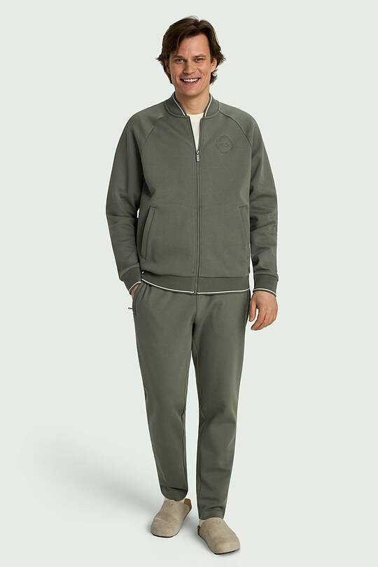 Cotton pique sweatpants 1 | Audimas