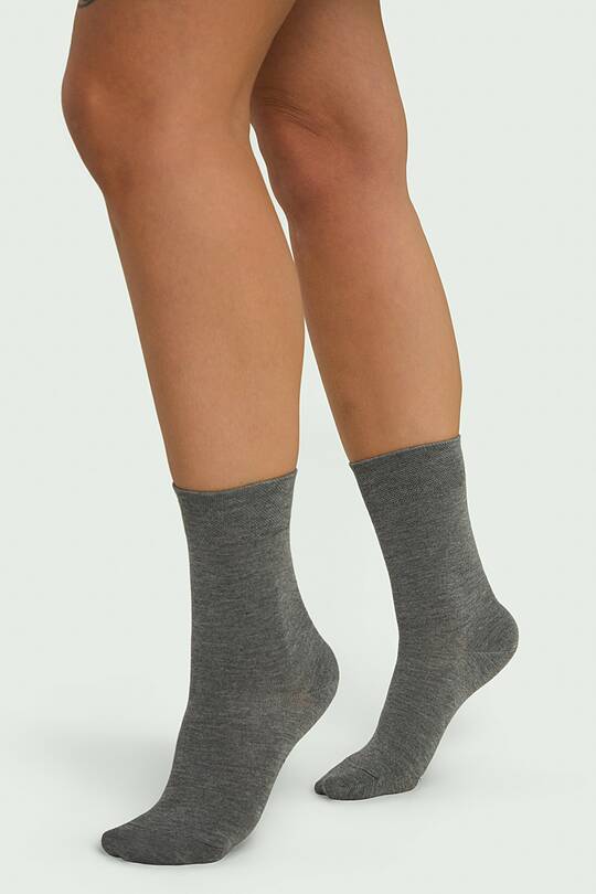 Crew length viscose fiber socks 2 | Audimas