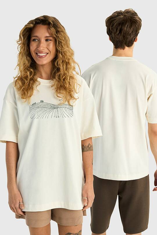 Short sleeves cotton T-shirt Fields 1 | Audimas