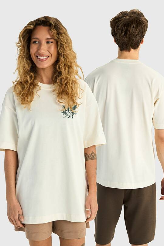 Short sleeves cotton T-shirt Oak small 1 | Audimas