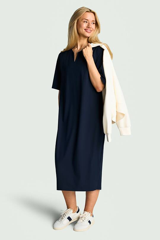 SENSITIVE fabric short sleeve dress 1 | Audimas