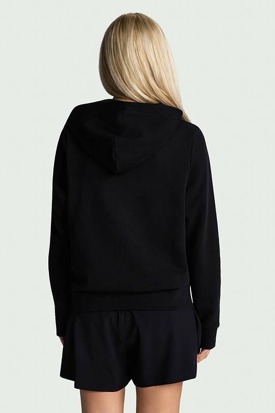 Cotton French terry full-zip hoodie 2 | Audimas